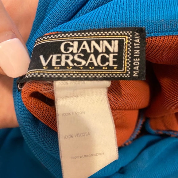 Vintage Versace top sz 40 - Picture 10 of 13